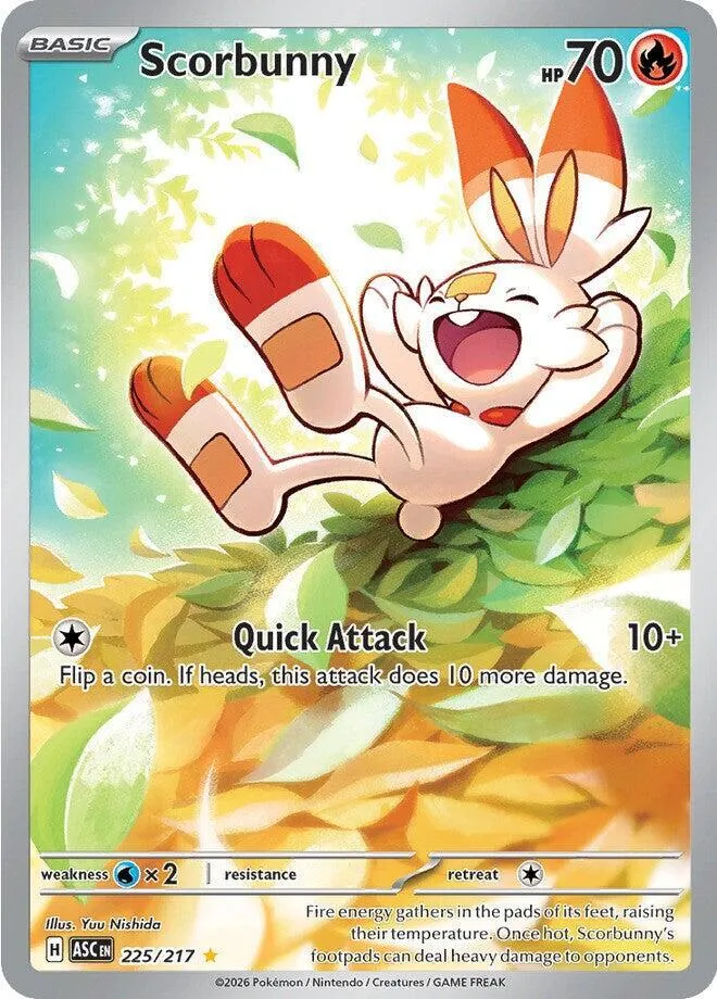 Scorbunny — ME: Ascended Heroes #225/217