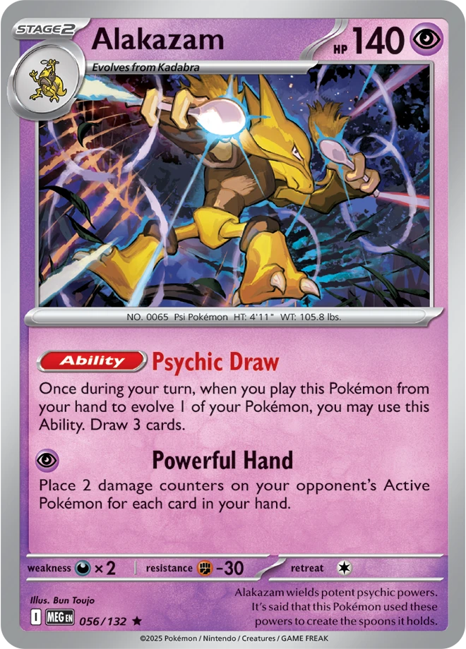 Alakazam from Mega Evolution (#056)