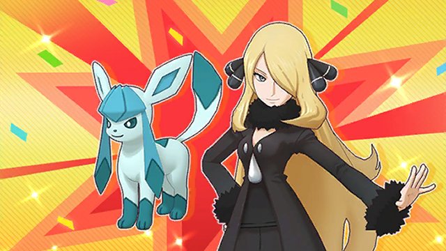 Pokémon Masters - Cynthia & Glaceon Missions
