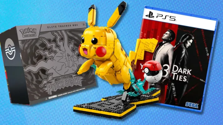 Ofertas Pokémon: LEGO Pikachu y Poké Ball, Cajas de Entrenador TCG y más descuentos imperdibles