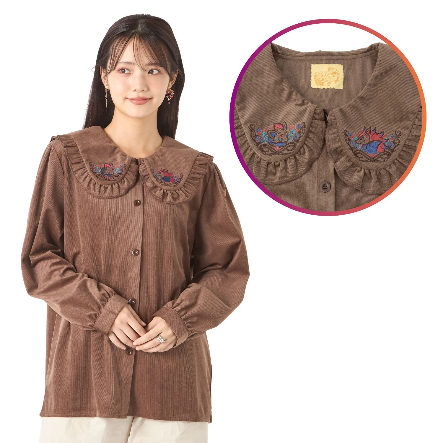 Pokémon Magic Hour Illusion! collared blouse