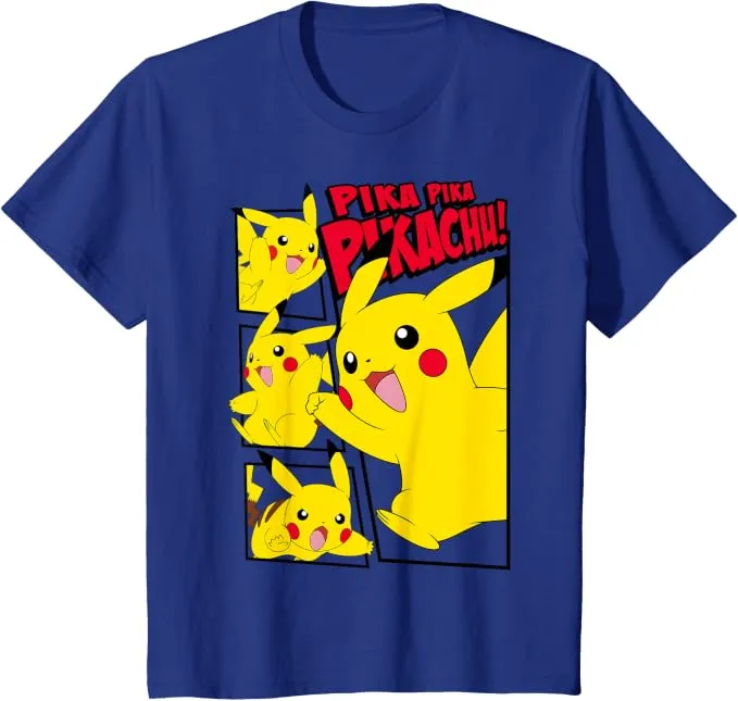 Pokémon Pikachu Retro Box Up T-Shirt