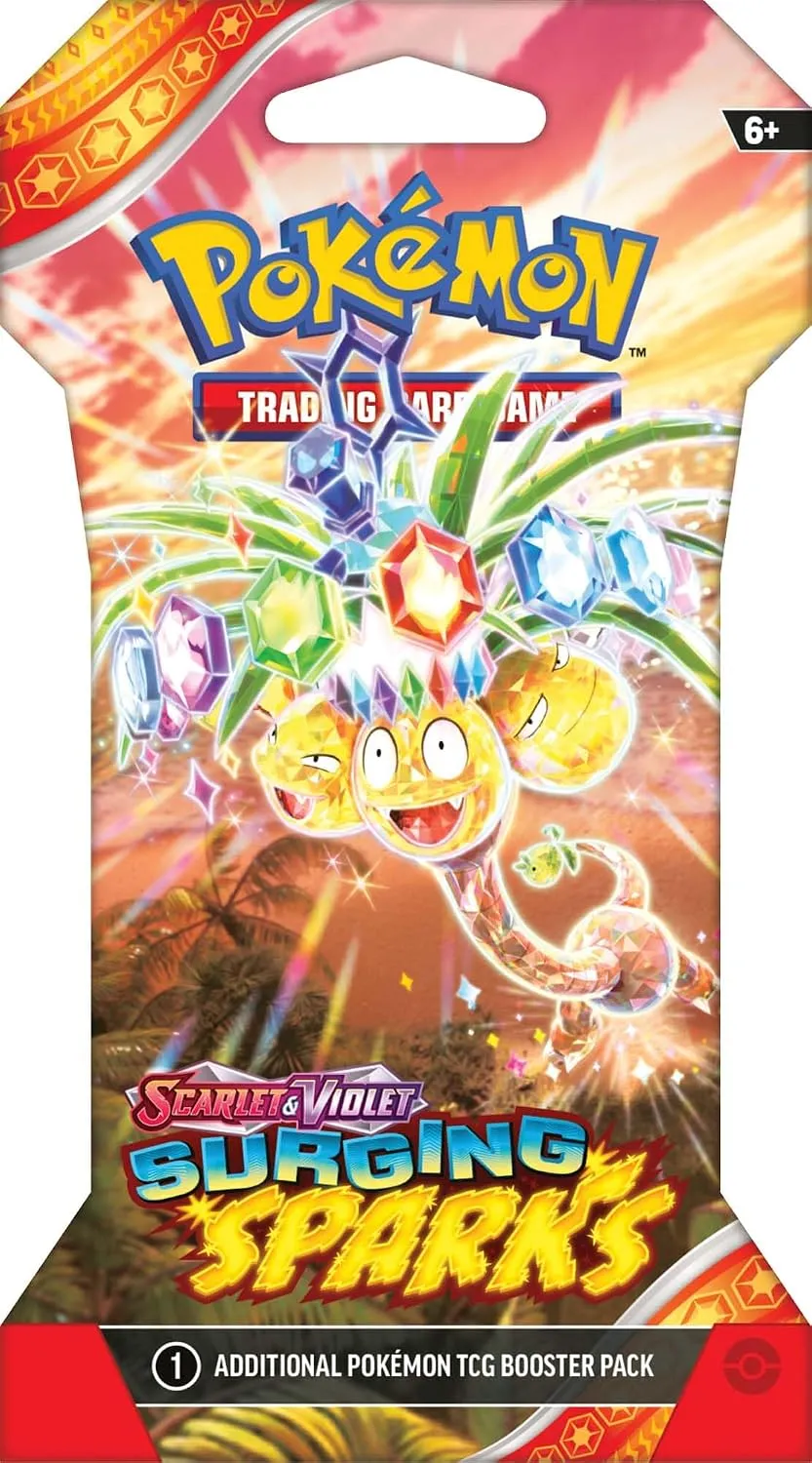 Pokémon TCG Surging Spark – Single Booster Pack