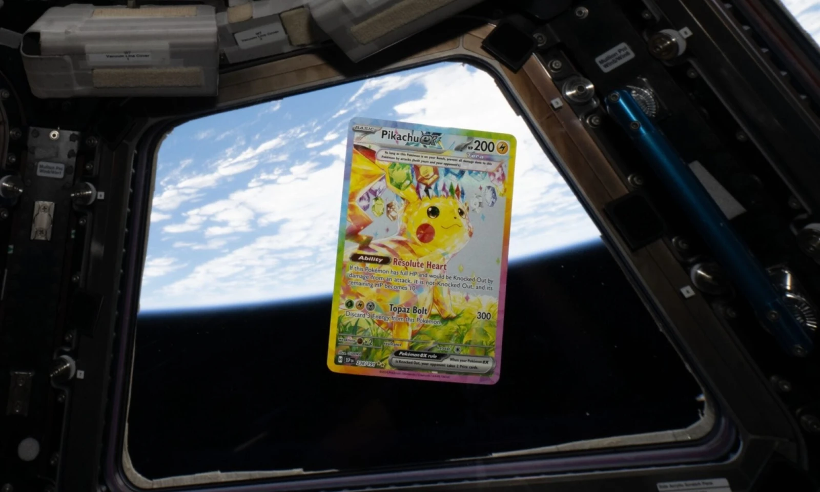 ¡Cartas Pokémon llegan al espacio por primera vez! — PokeWave