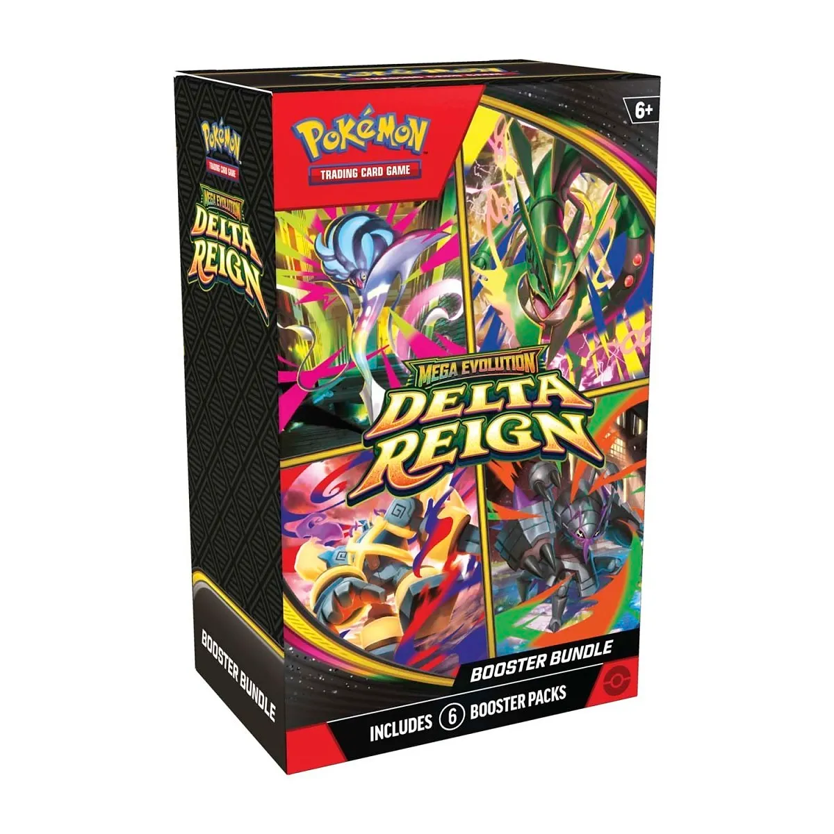 Pokémon TCG: Mega Evolution-Delta Reign Booster Bundle (6 Packs)