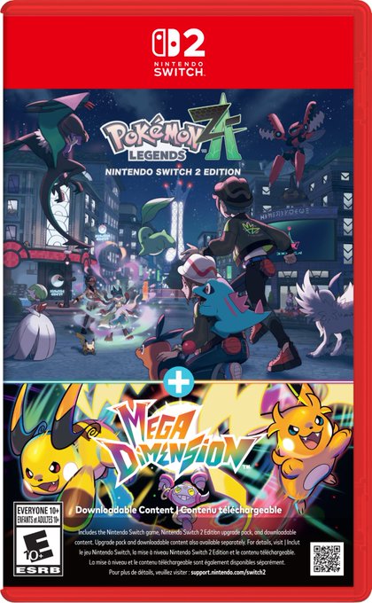 Pokémon Legends: Z-A "Switch 2 Edition" y DLC ya disponibles