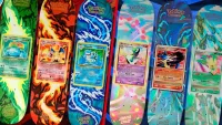 Santa Cruz y Pokémon TCG lanzan decks skate 'Blind Bag'
