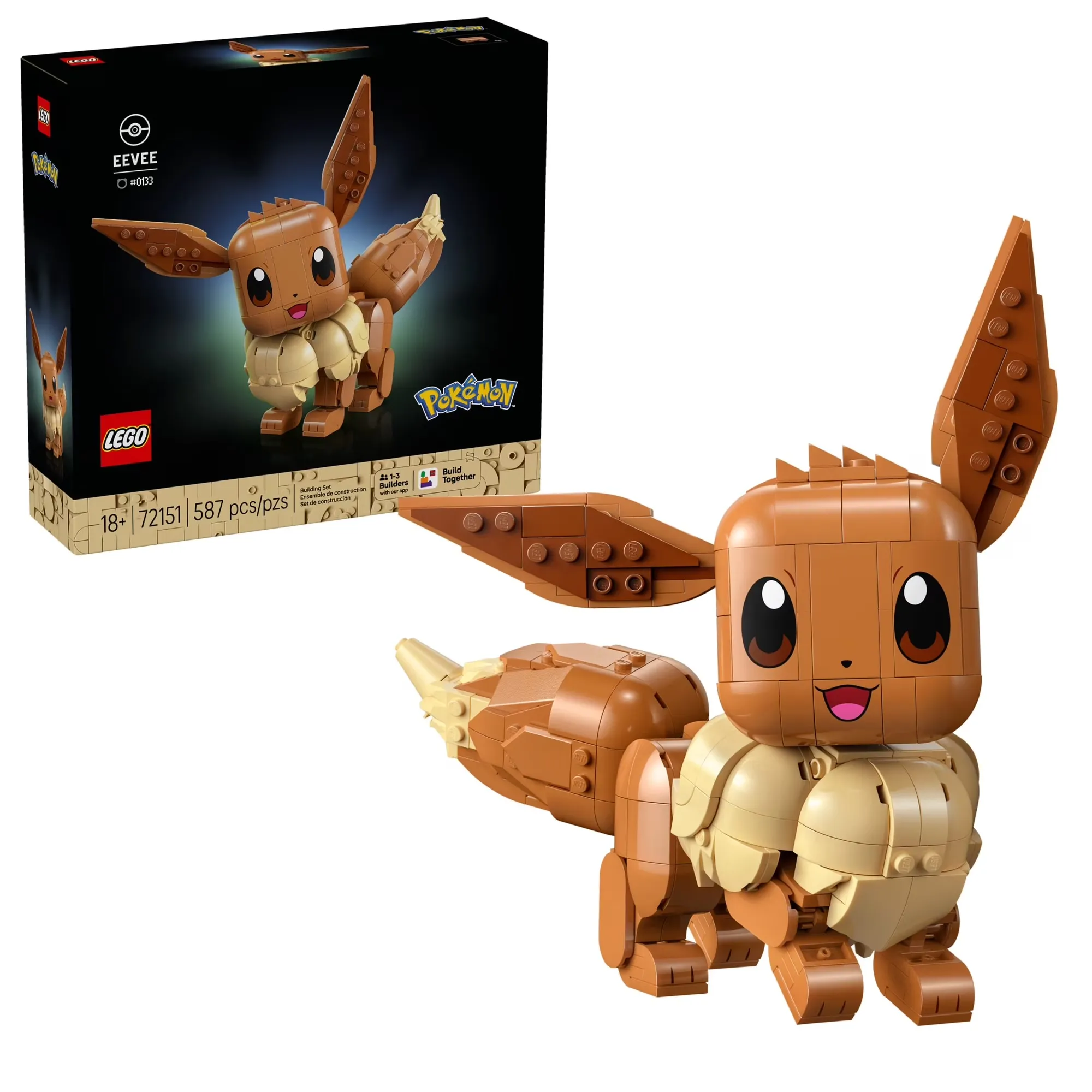LEGO Pokémon Eevee + $9 Walmart Cash