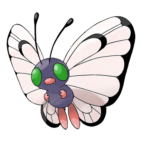 Butterfree variocolor (shiny)