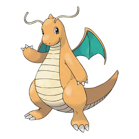 Arte oficial de Dragonite