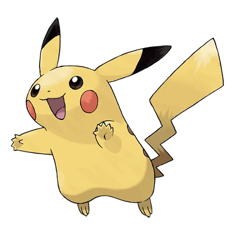 Arte oficial de Pikachu