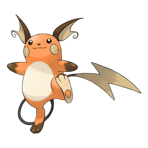 Raichu variocolor (shiny)