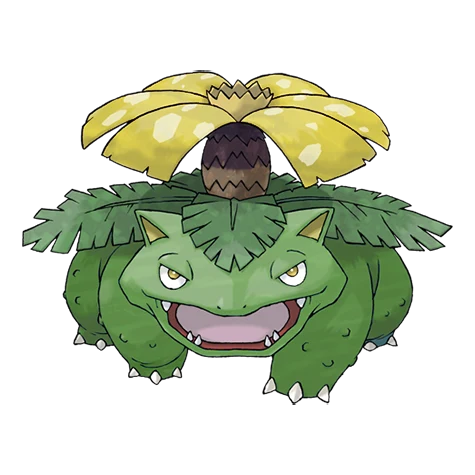 Venusaur variocolor (shiny)