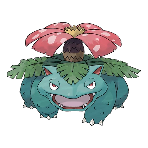 Arte oficial de Venusaur