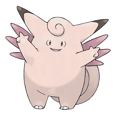 Arte oficial de Clefable