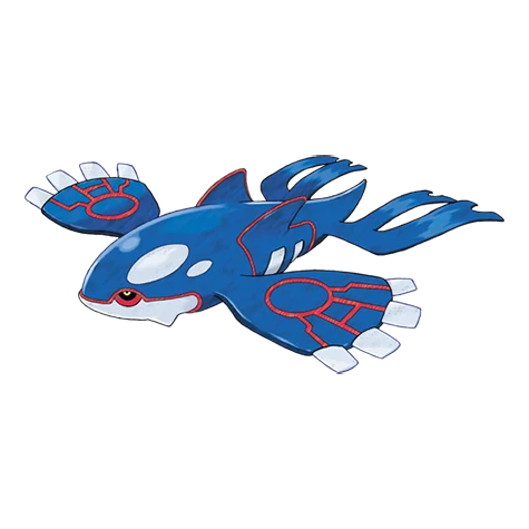 Arte oficial de Kyogre