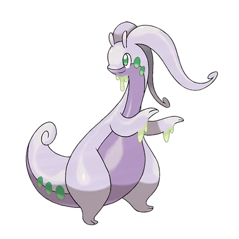 Arte oficial de Goodra