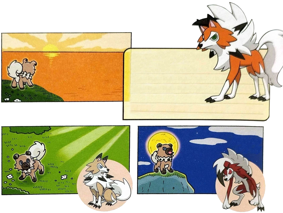 Formas de Lyacanroc Pokécology
