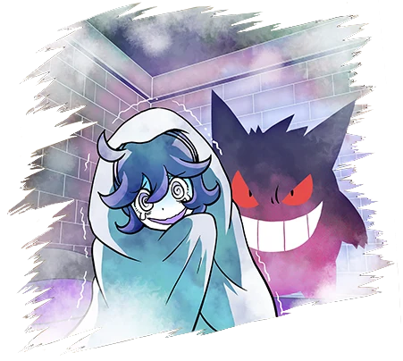 Artwork de Gengar bajando la temperatura